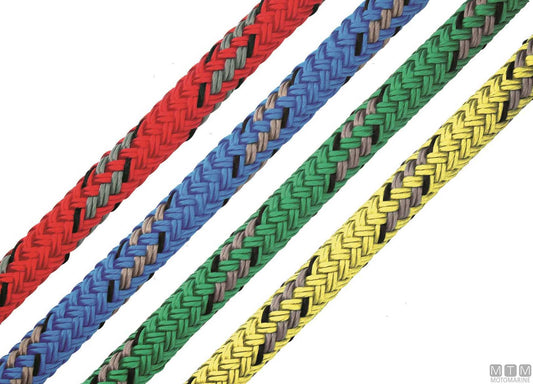 SCOTTA CRUISING COLOR BLU CON SPIA GRIGIA IN POLIESTERE D6MM 200M