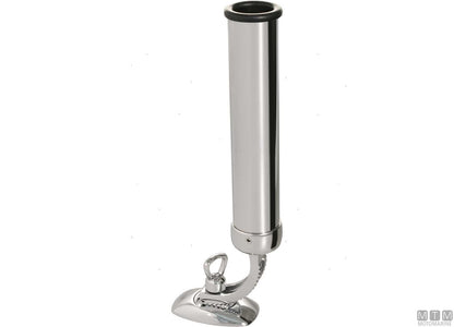 PORTACANNE ORIENTABILE D33MM IN OTTONE CROMATO BASE SAGOMATA