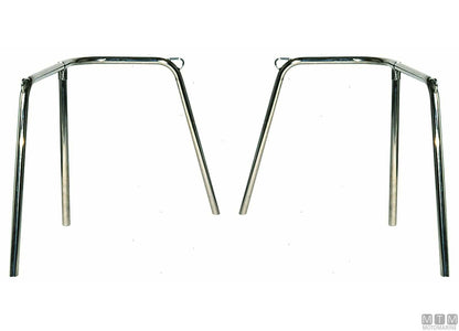 PULPITO DI POPPA D22MM H45CM ACCIAIO INOX 316