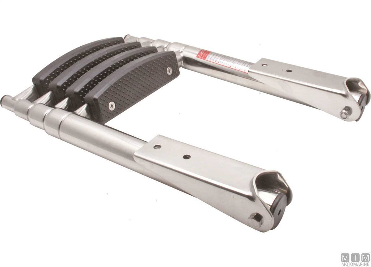 SCALETTA TELESCOPICA COMFORT A 3 GRADINI PER PLANCE ACCIAIO INOX 316