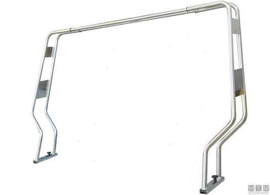 ROLLBAR REGOLABILE DOPPIO TUBO SAGOMATO D40MM ACCIAIO INOX 316