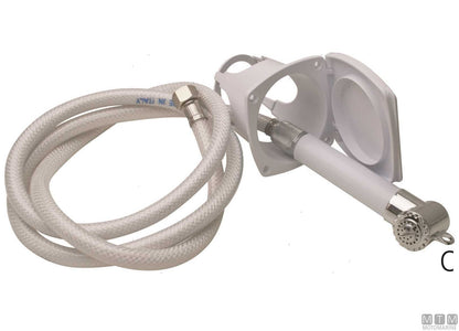 TUBO DOCCIA PVC 4M TERMINALI 1/2"-1/2