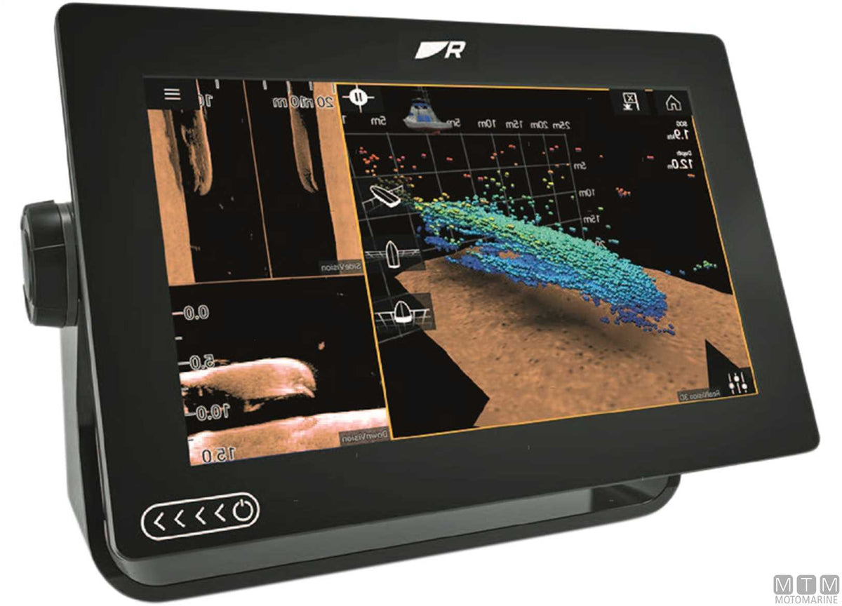 RAYMARINE AXIOM+ 12 RV 3D CHARTPLOTTER/FISHFINDER+TRASDUTTORE