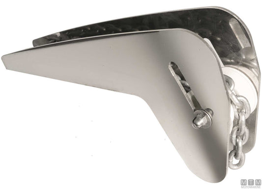 MUSONE PASSA CATENA FISSO ANGOLATO 370MM IN ACCIAIO INOX 316