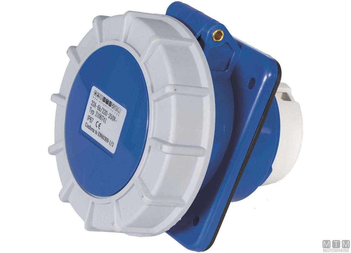 PRESA DA PARETE CE IP67 230V 32A
