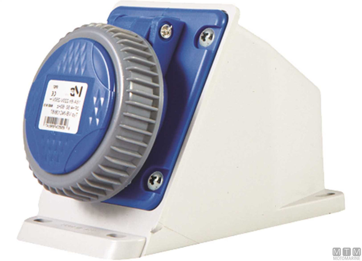 PRESA DA PARETE CE IP67 230V 16A
