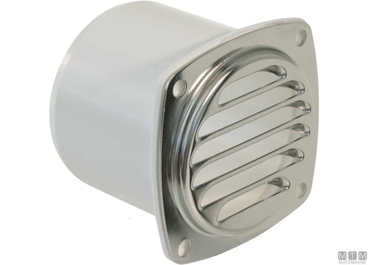 PRESA D'ARIA GRIGLIA ROCA 82X82MM IN ACCIAIO INOX