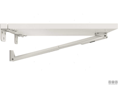 SUPPORTO ABBATTIBILE ROCA RAKEGO L247MM IN ALLUMINIO NERO