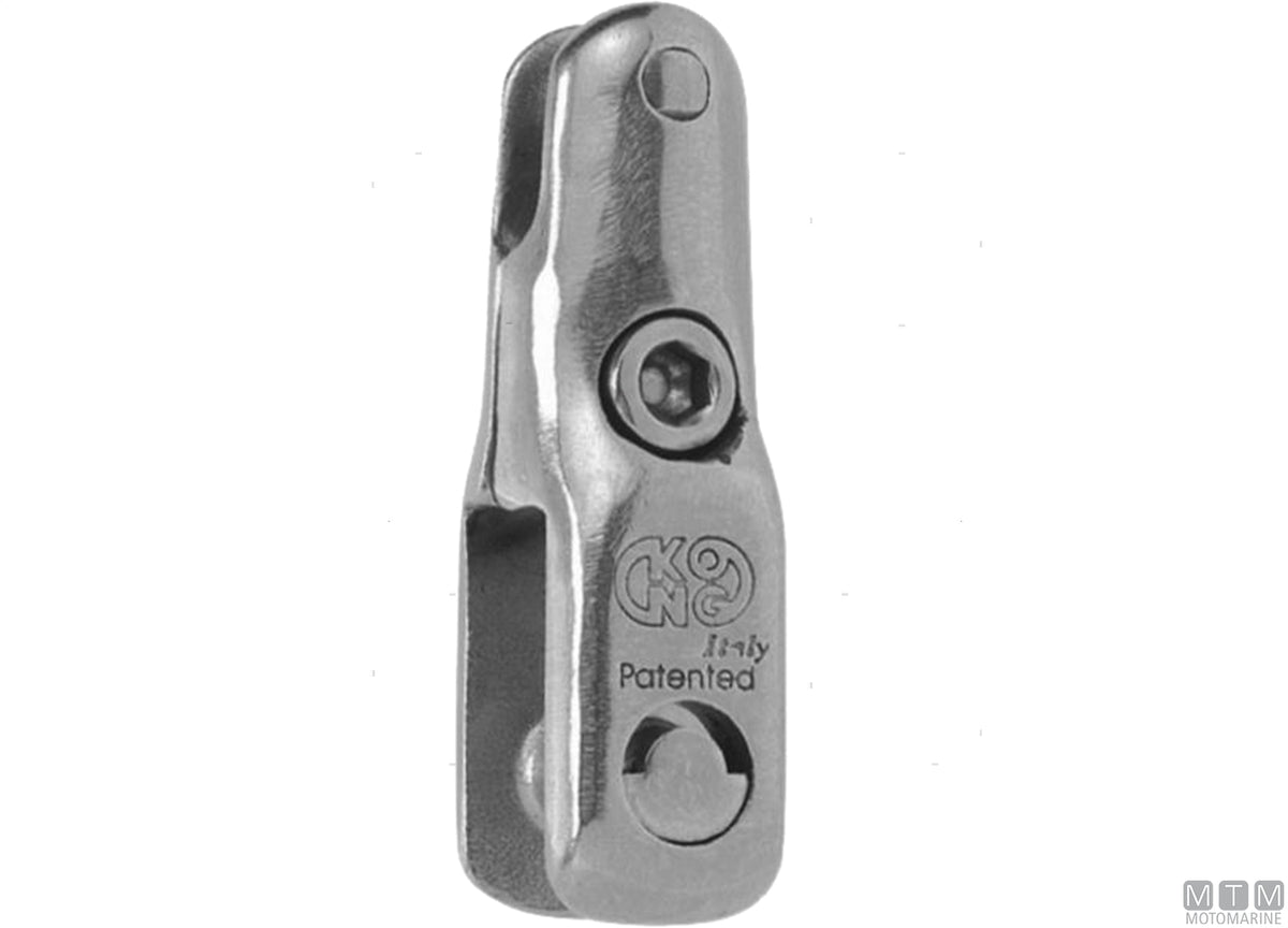 GIUNTO ANCORA FISSO KONG CATENA D6/8MM ACCIAIO INOX 316