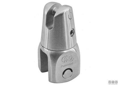 GIUNTO ANCORA GIREVOLE KONG CATENA D6/8MM ACCIAIO INOX 316
