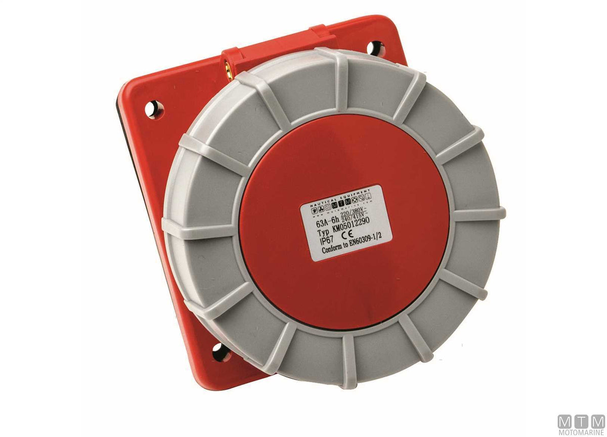 PRESA DA PARETE CE IP67 230V 16A