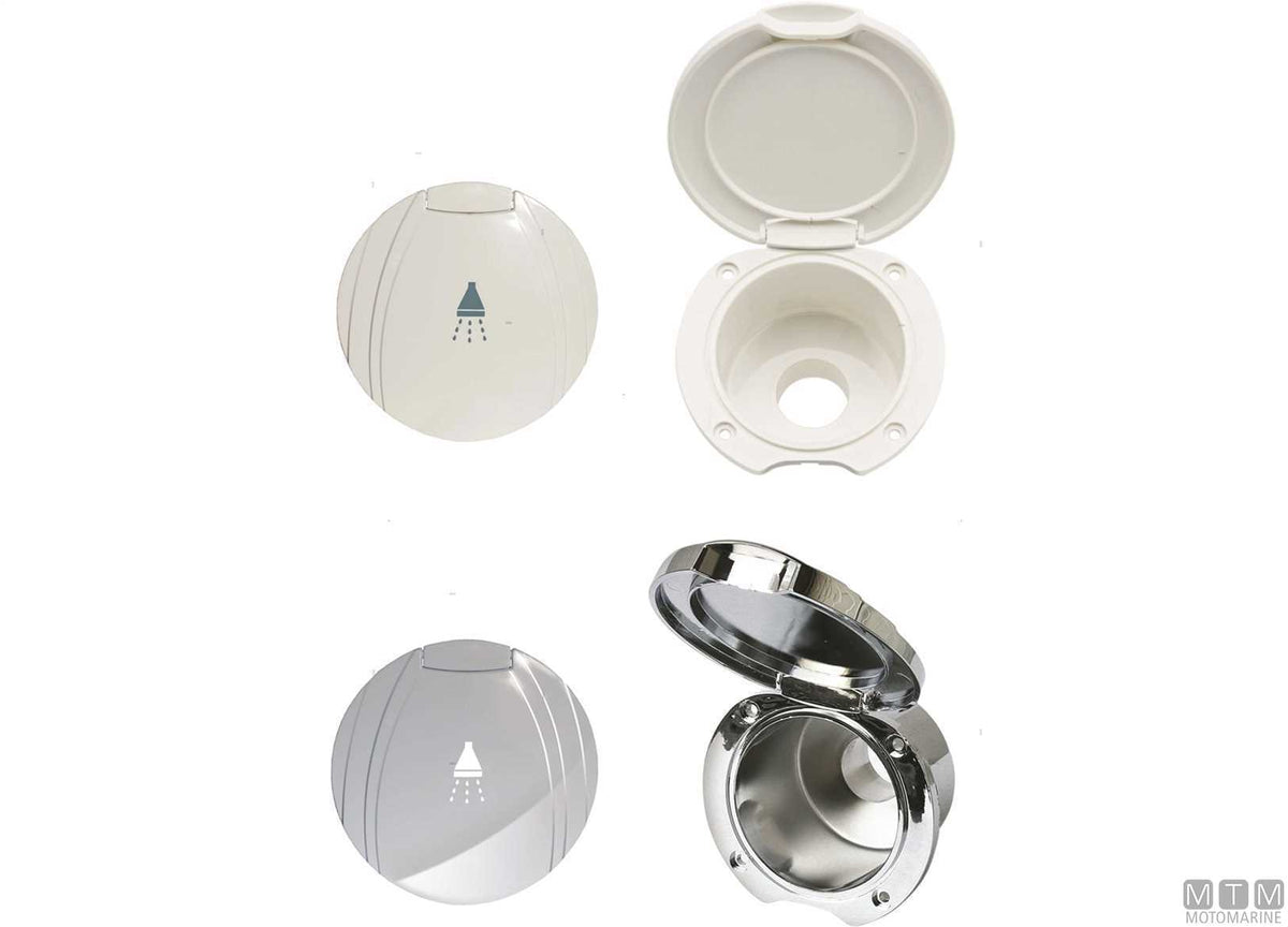 TUBO DOCCIA INOX 3.2M TERMINALI 1/2-1/2"
