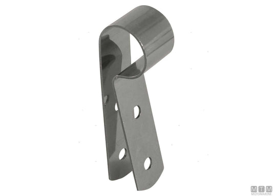FASCETTA A STRINGERE PER TUBO D25MM INOX ACCIAIO INOX 316