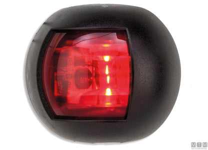 FANALE DI VIA LED 225 PRUA MEZZA SFERA NERO 70X63MM