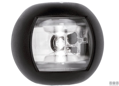 FANALE DI VIA LATERALE LED VERDE MEZZA SFERA NERO 70X63MM