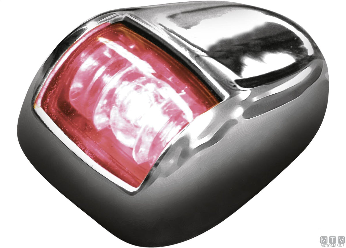 FANALE DI VIA LATERALE LED VERDE ORIONIS RINA IN ACCIAIO INOX