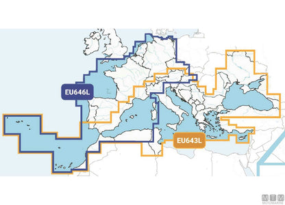 CARTOGRAFIA GARMIN NAVIONICS+ NSEU012R