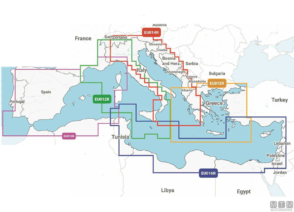 CARTOGRAFIA GARMIN NAVIONICS VISION+ NVEU014R