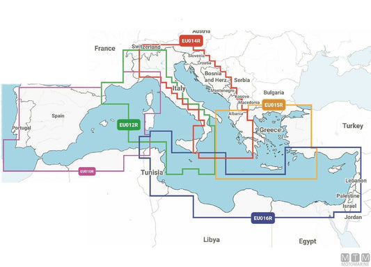 CARTOGRAFIA NAVIONICS+ NAEU012R