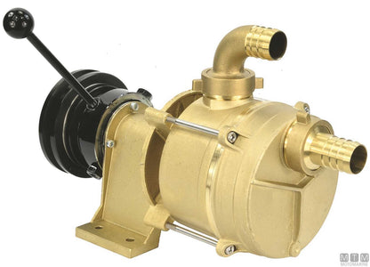 POMPA ACQUA SERIE IFM CON PULEGGIA E FRIZIONE BOCCHE D30MM