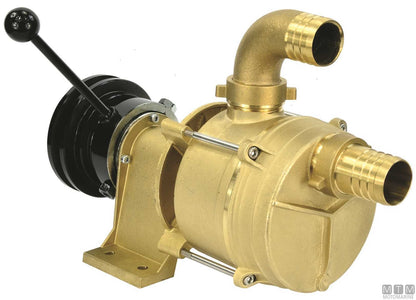 POMPA ACQUA SERIE IFM CON PULEGGIA E FRIZIONE BOCCHE D30MM