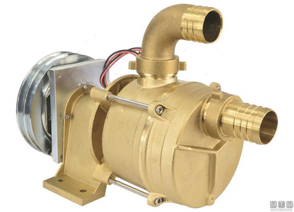 POMPA ACQUA SERIE IFE CON PULEGGIA 24V BOCCHE D30MM