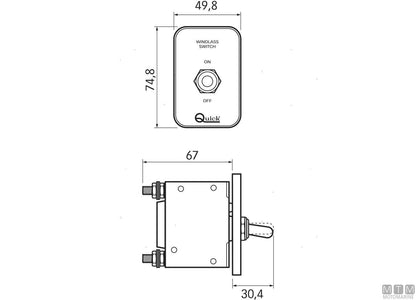 INTERRUTTORE QUICK 50A