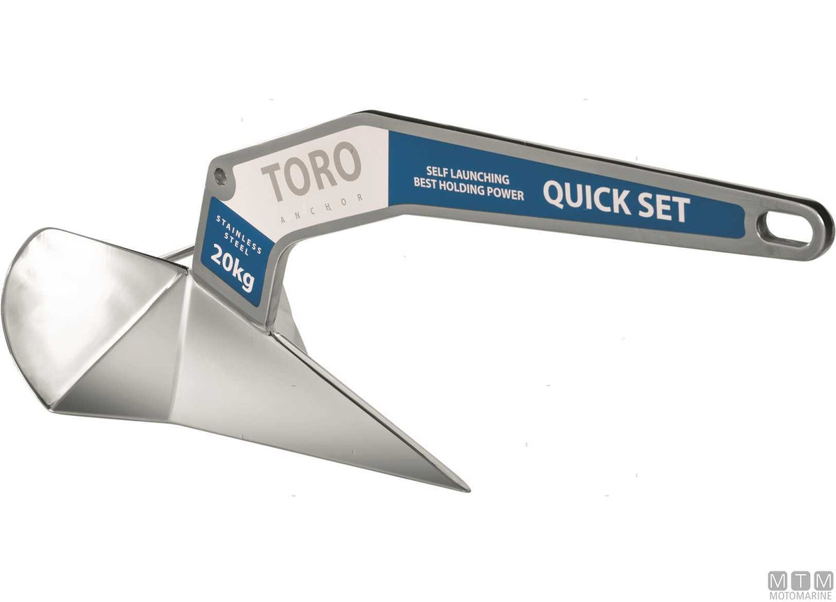 ANCORA TORO 16KG ACCIAIO INOX 316