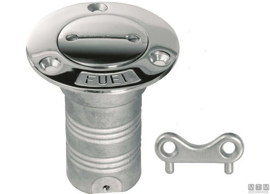 TAPPO COPERTA FLUSH WATER D38MM IN ACCIAIO INOX CON CHIAVETTA