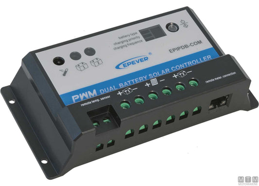 REGOLATORE DI CARICA PWM DUAL 20A