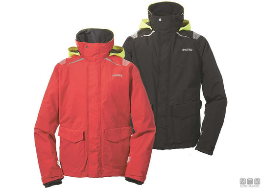 GIACCA MUSTO BR1 CHANNEL 169 ROSSO L