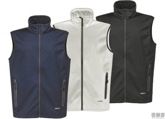 GILET MUSTO ESSENTIAL SOFTSHELL 990 NERO S