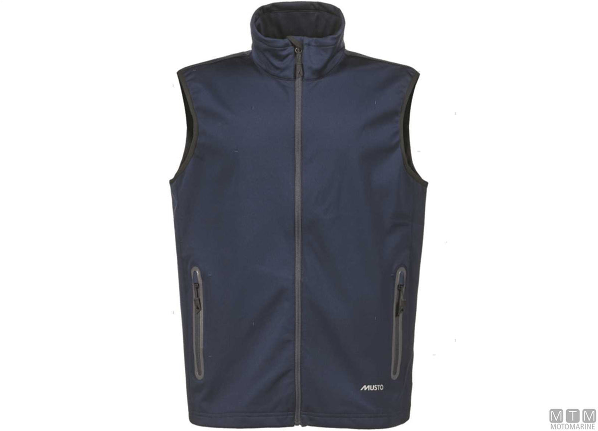 GILET MUSTO ESSENTIAL SOFTSHELL 597 BLU NAVY XL