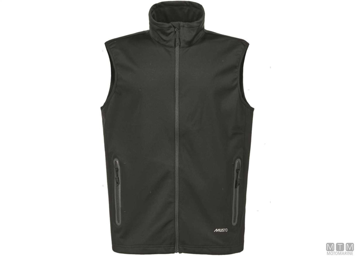 GILET MUSTO ESSENTIAL SOFTSHELL 990 NERO 2XL