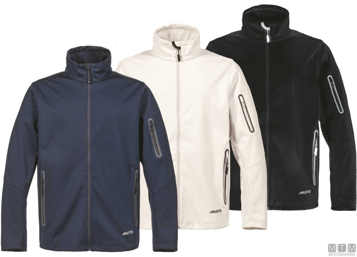 GIACCA MUSTO ESSENTIAL SOFTSHELL 990 NERO M