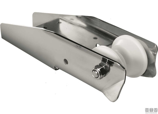 MUSONE PASSA CATENA FISSO 400MM IN ACCIAIO INOX 316
