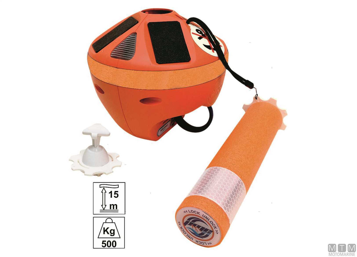GRIPPIALE SEGNALE ANCORA GRIPPY LIGHT CON CIMA AUTOAVVOLGENTE