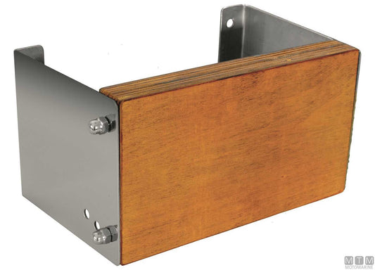 SUPPORTO MOTORE REGOLABILE 22/35 ACCIAIO INOX E LEGNO
