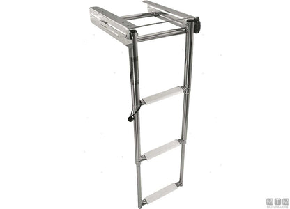 SCALETTA ESTRAIBILE A 3 GRADINI ACCIAIO INOX 316