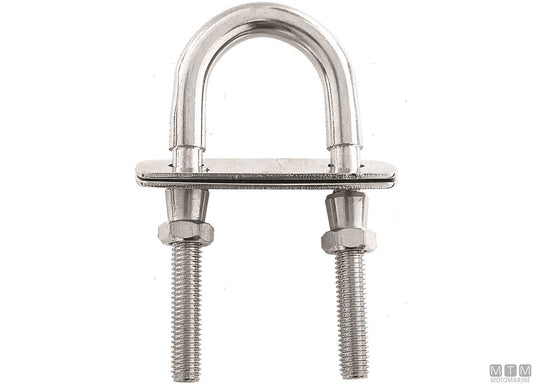 CAVALLOTTO CON DADI AUTOGRIPPIANTI D14MM ACCIAIO INOX 316