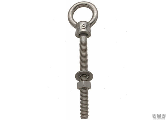 GOLFARE CON OCCHIO TORNITO D10MM H140MM ACCIAIO INOX 316