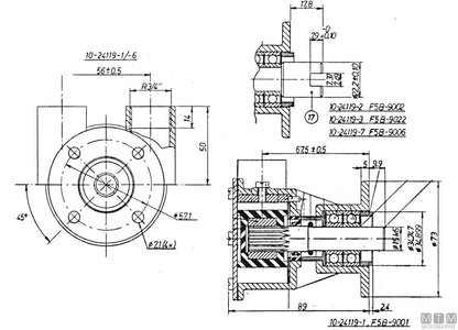 POMPA RAFFREDDAMENTO JOHNSON F5B-9002