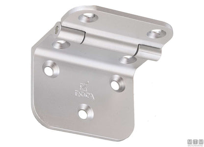 CERNIERA SUPPORTO ROCA 55X60MM IN ALLUMINIO NERO