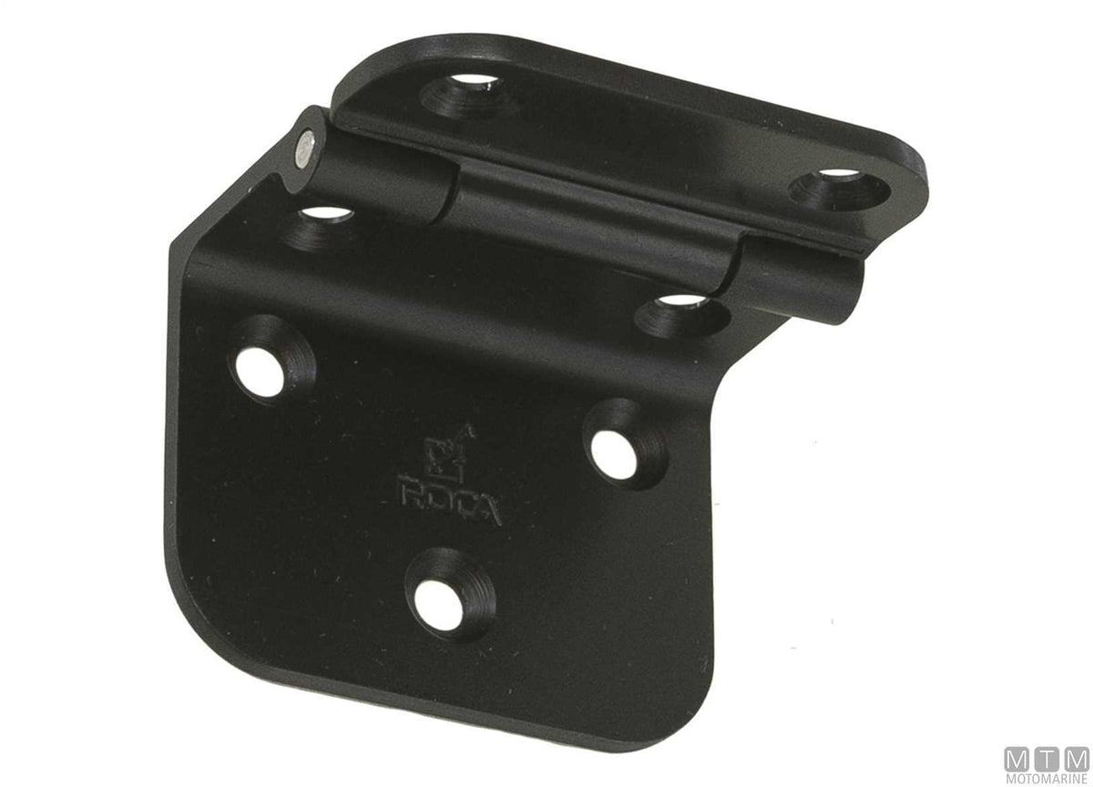 CERNIERA SUPPORTO ROCA 55X60MM IN ALLUMINIO NERO