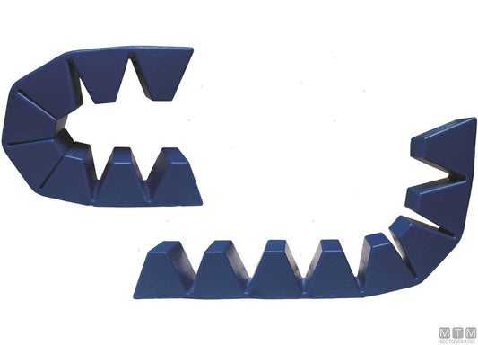 PIASTRA PIEGHEVOLE MULTI STRIP BLU NAVY MAJONI 60X7X6CM