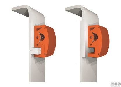 BOTTAZZO PROFILO PARABORDO QBE NERO H90MM L12M