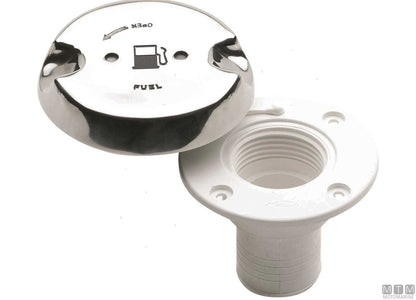 TAPPO COPERTA CAN WATER D38 CORPO IN PLASTICA COPERCHIO INOX