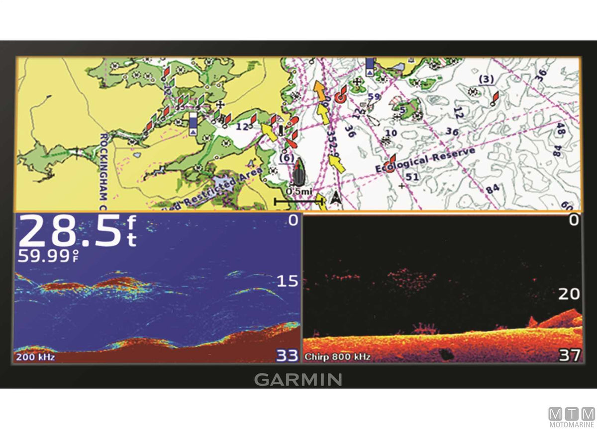 ECOSCANDAGLIO GARMIN ECHOMAP UHD2 72CV