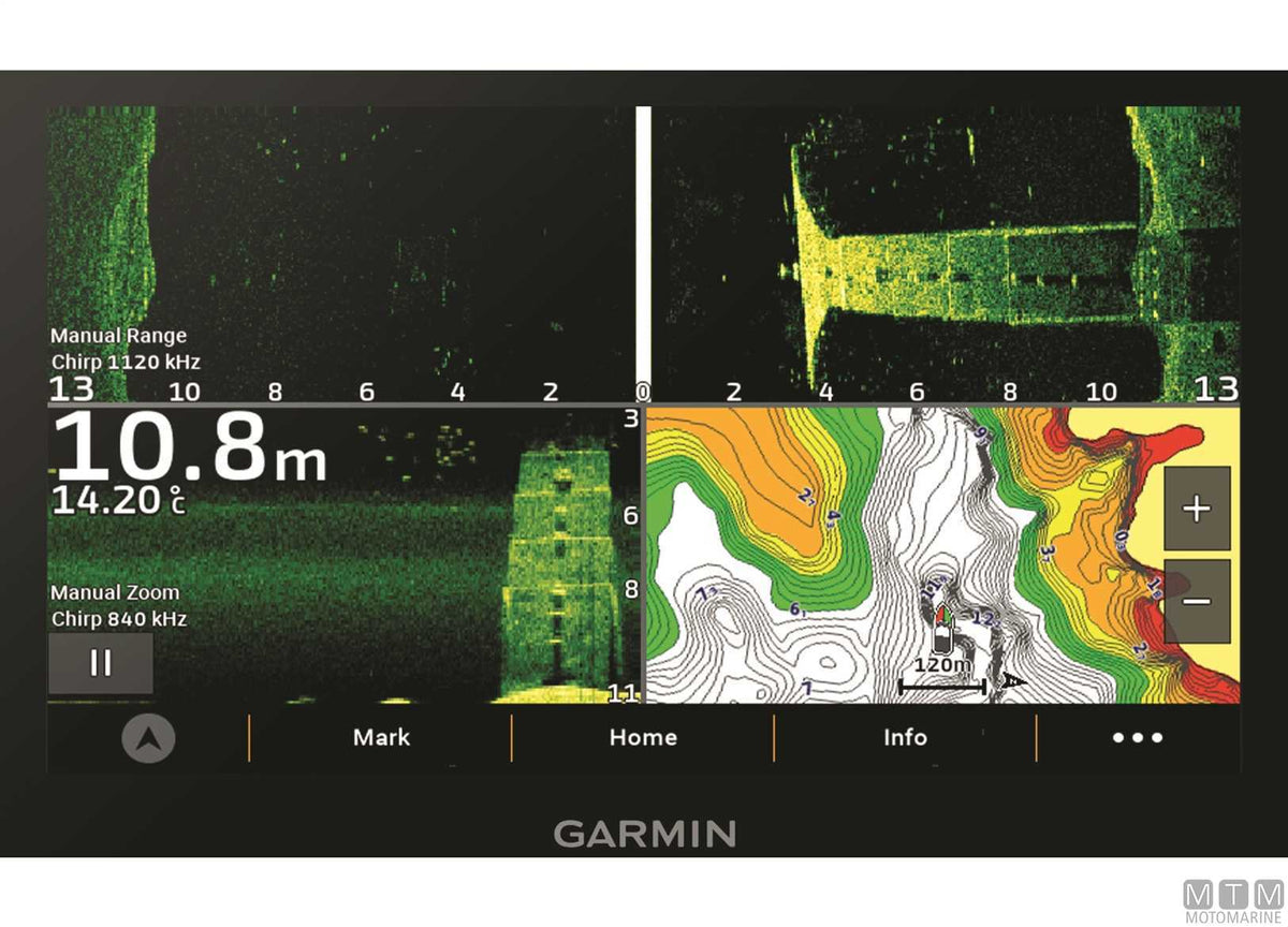 ECOSCANDAGLIO GARMIN ECHOMAP UHD2 72SV