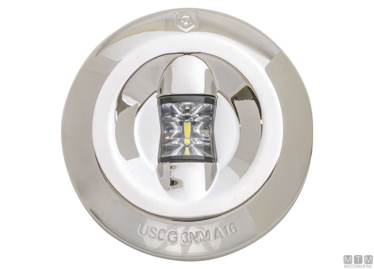 FANALE DI VIA LED 135 POPPA ATTWOOD IN ACCIAIO INOX D75MM